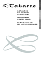 Cabasse Loudspeakers - Owners Manual 